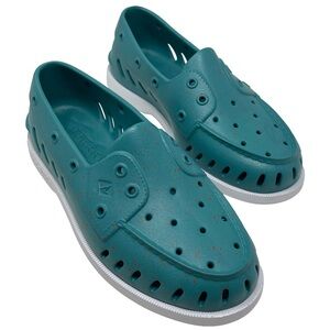 Sperry Float Boat Shoe in Speckle Teal Women’s 8 Spring Summer Beach Vacation